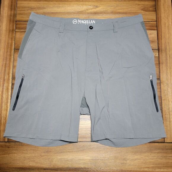 Magellan Outdoors Dark Grey Shorts - Size 44 - Picture 1 of 6
